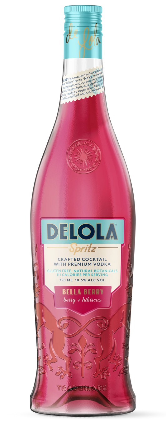 DELOLA VODKA SPRITZ BELLA BERRY MARYLAND 750ML