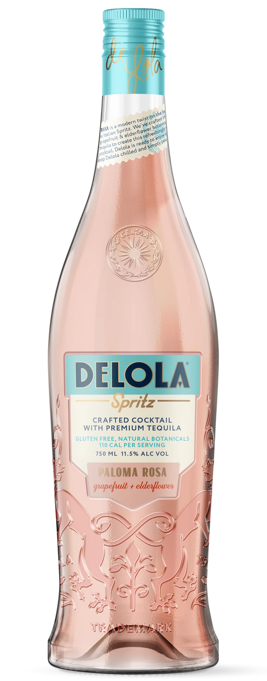 DELOLA TEQUILA SPRITZ PALOMA ROSA MARYLAND 750ML