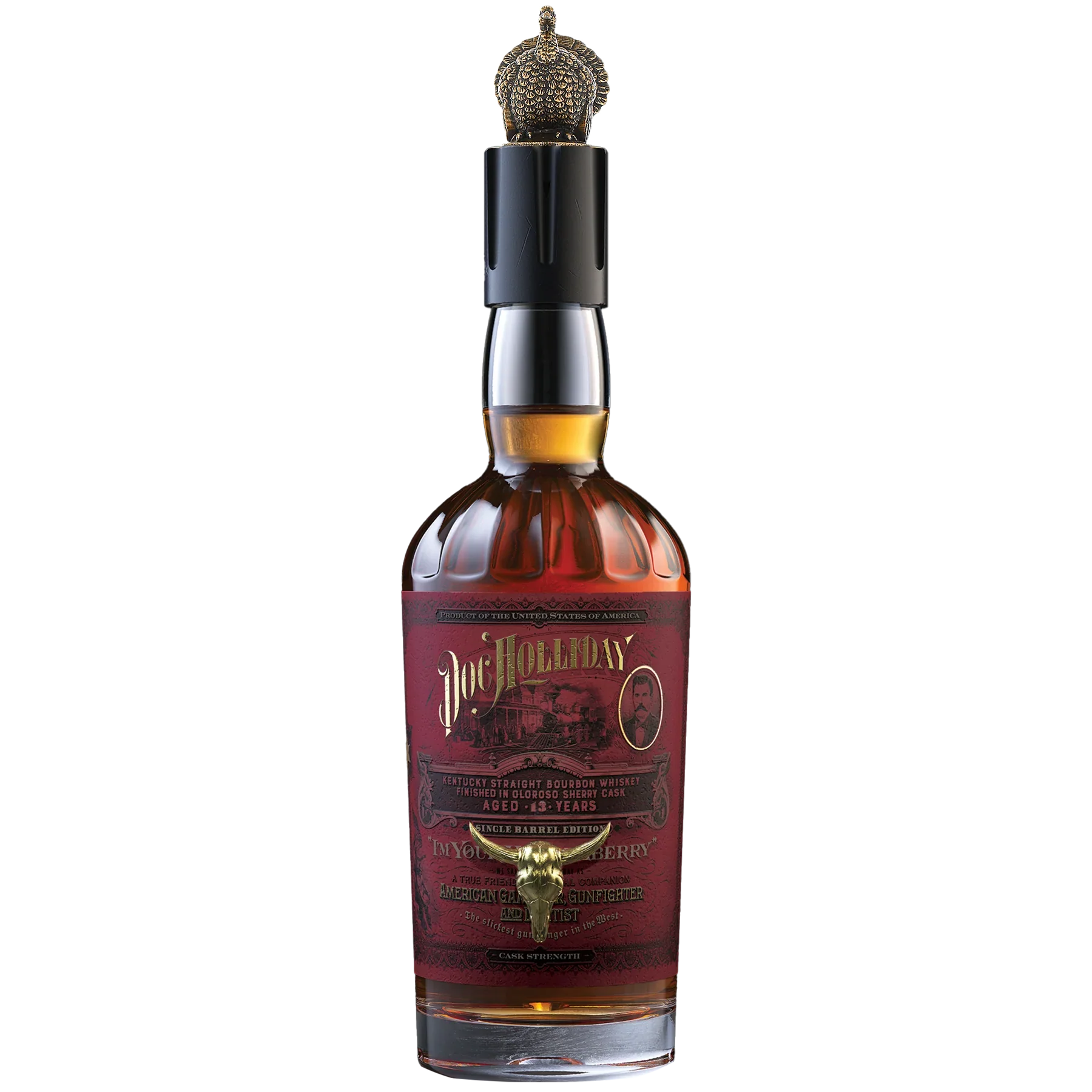 DOC HOLLIDAY BOURBON STRAIGHT FINISHED IN OLOROSO SHERRY CASK 13YR KENTUCKY 750ML LIQ