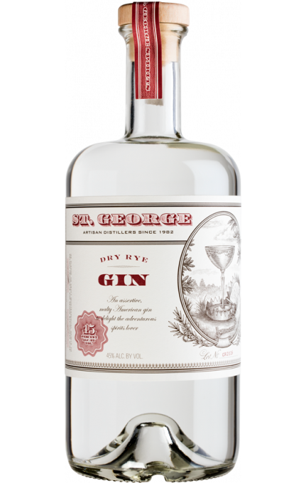 ST GEORGE GIN DRY RYE 750ML