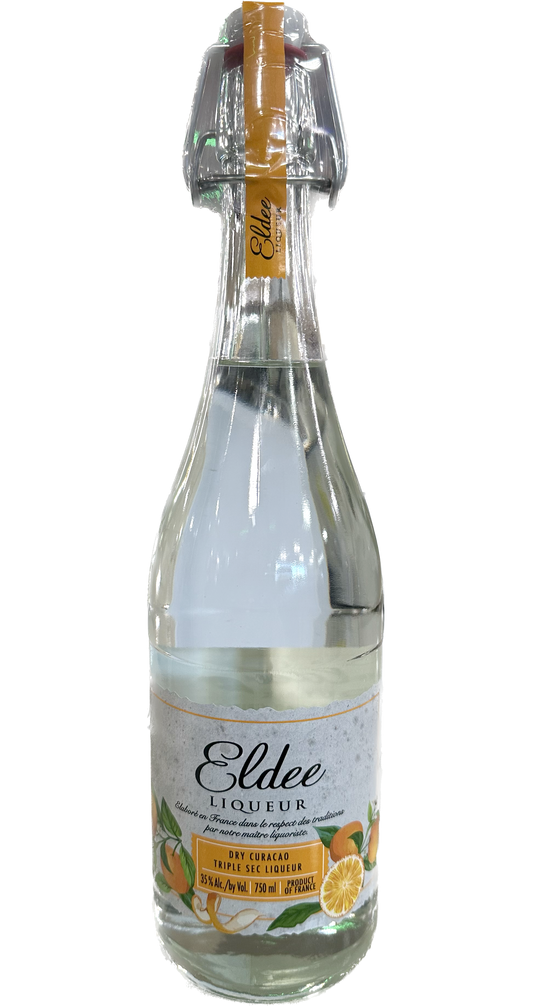 ELDEE LIQUEUR DRY CURACAO TRIPLE SEC FRANCE 750ML - Remedy Liquor