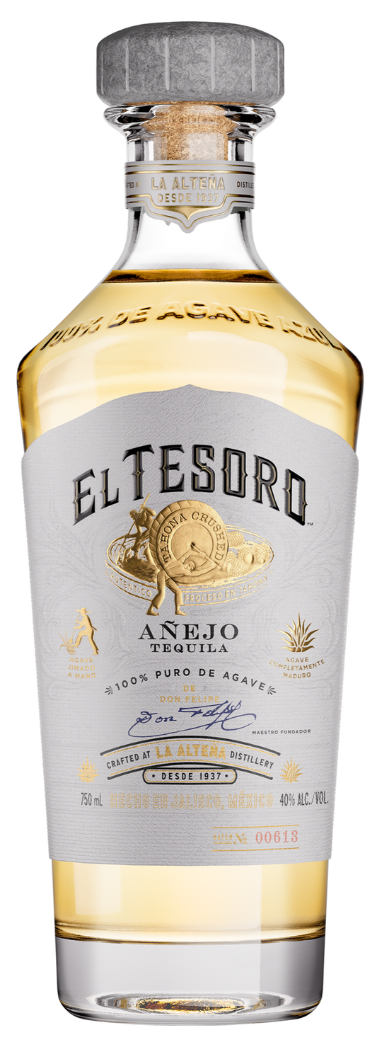 EL TESORO TEQUILA ANEJO 750ML Spirits
