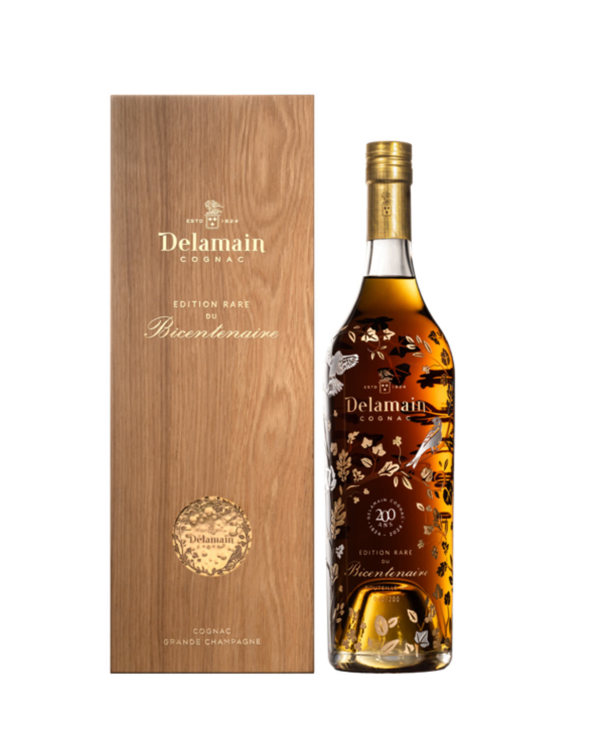 DELAMAIN COGNAC EDITION RARE DU BICENTENAIRE 200 ANS 700ML LIQ