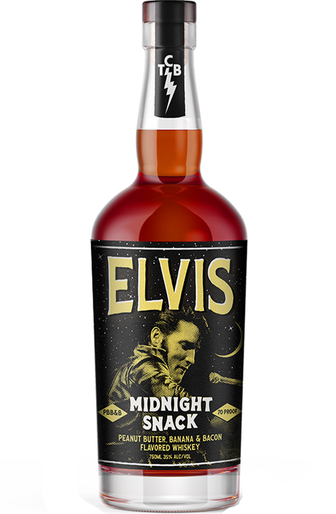ELVIS WHISKEY FLAVORED MIDNIGHT SNACK TENNESSEE 750ML - Remedy Liquor