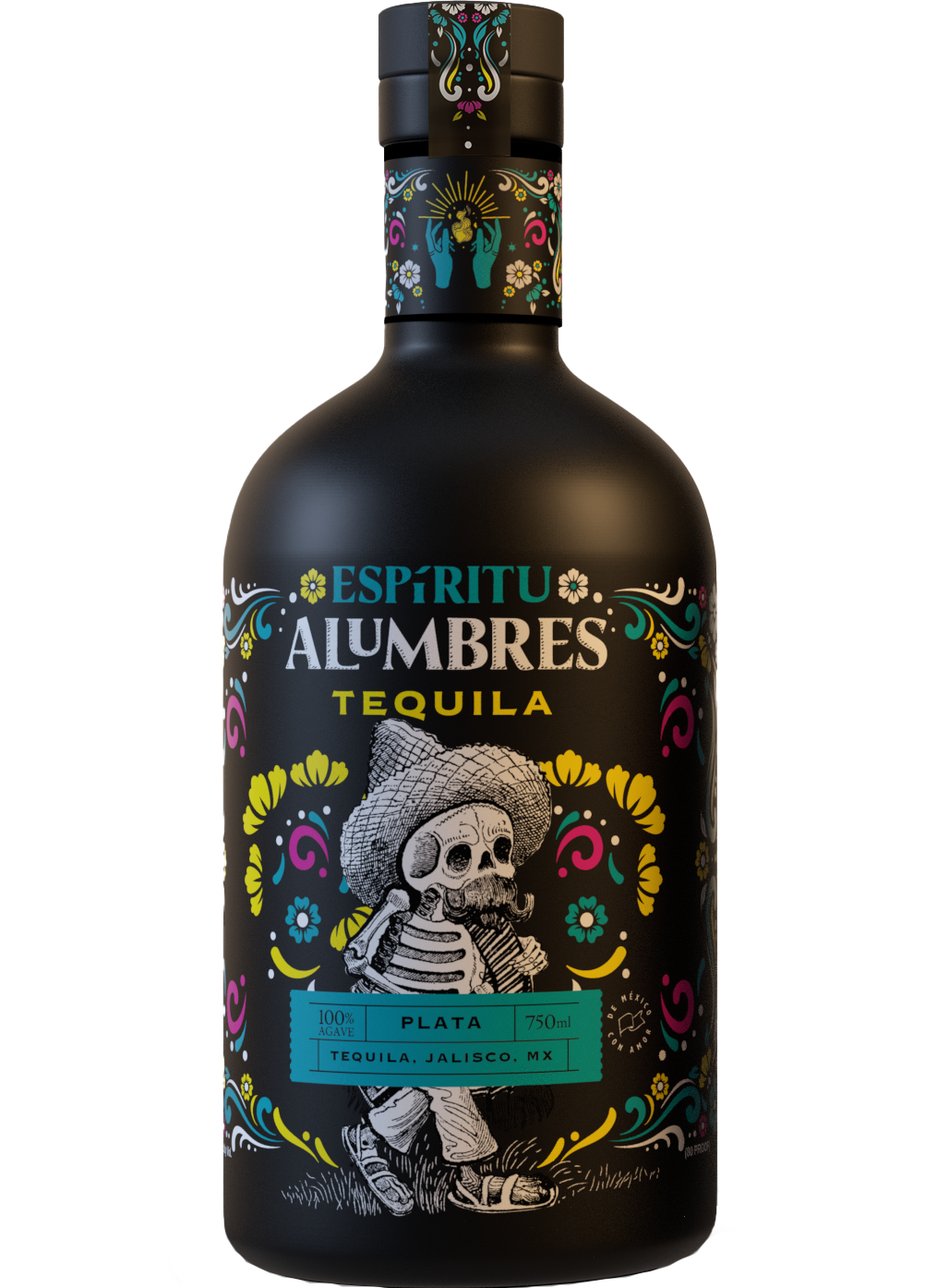 ESPIRITU ALUMBRES TEQUILA PLATA 750ML - Remedy Liquor