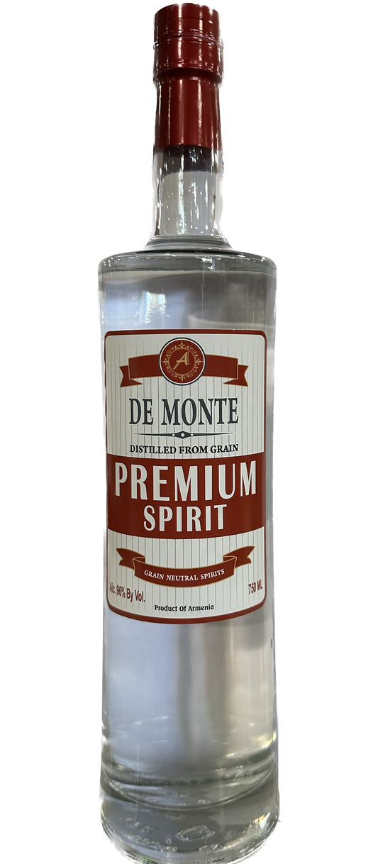 DE MONTE GRAIN PREMIUM SPIRIT ARMENIA 750ML - Remedy Liquor