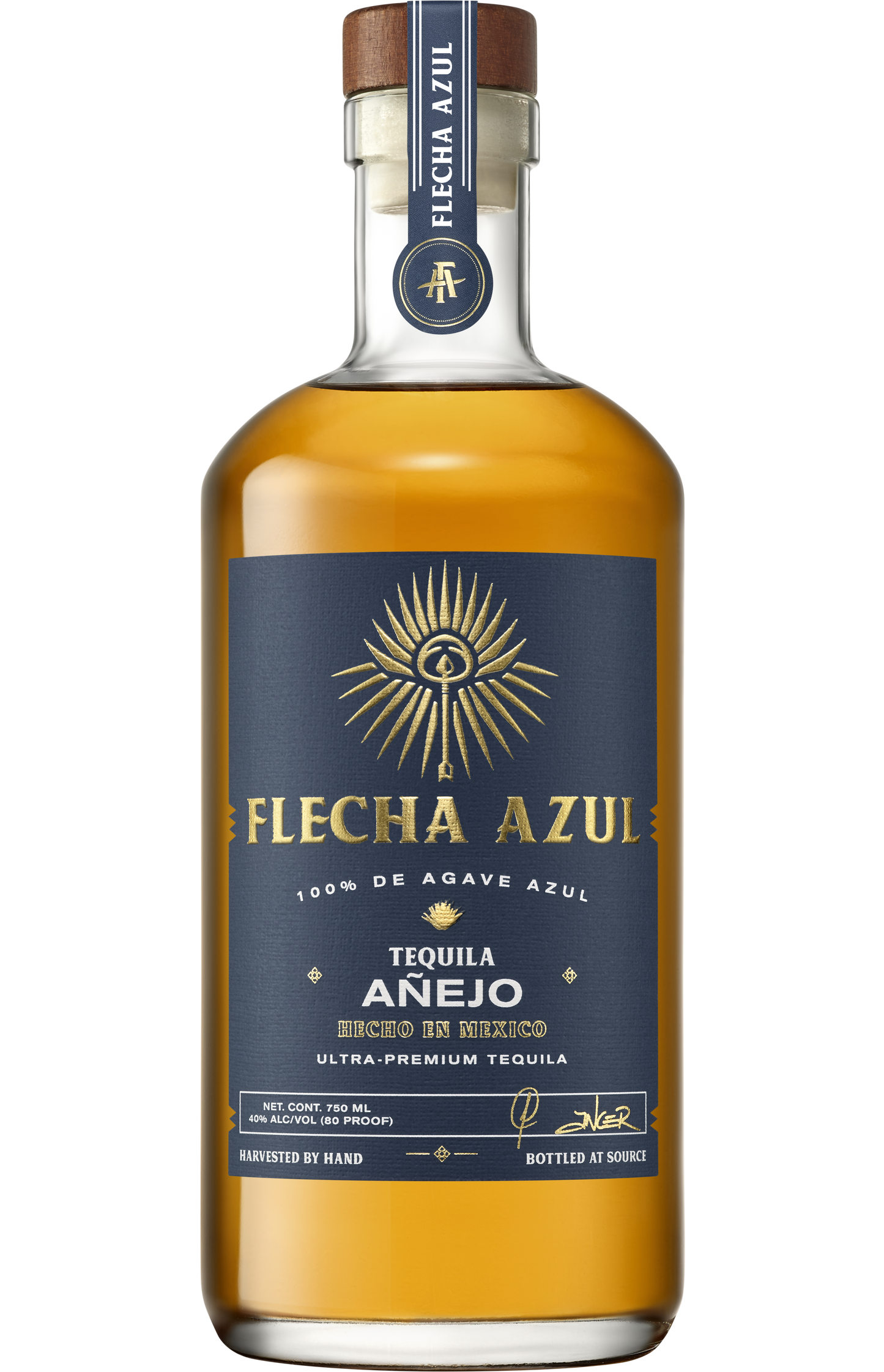 FLECHA AZUL TEQUILA ANEJO 750ML