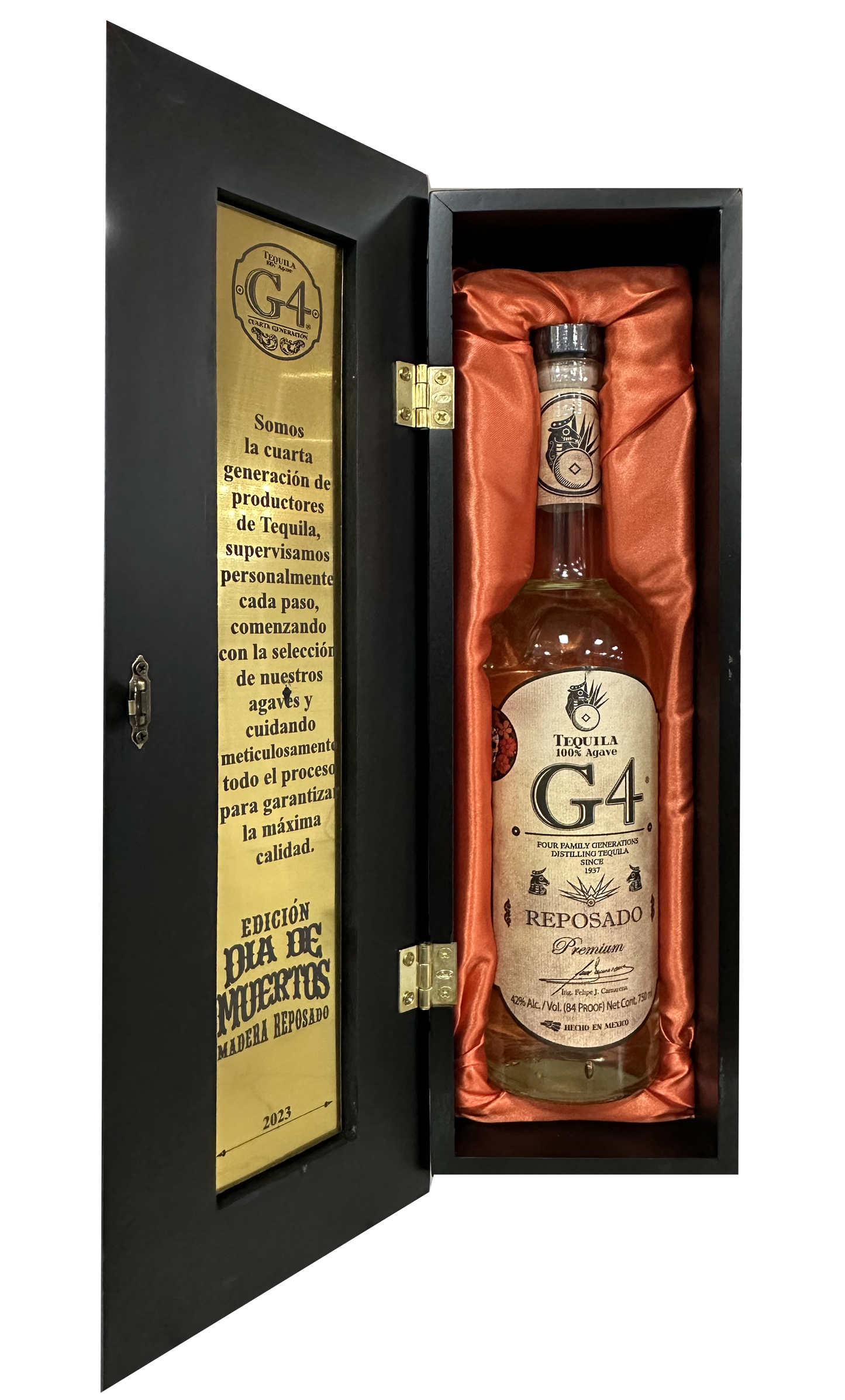 G4 TEQUILA REPOSADO PREMIUM LIMITED DIA DE MUERTOS EDITION 750ML