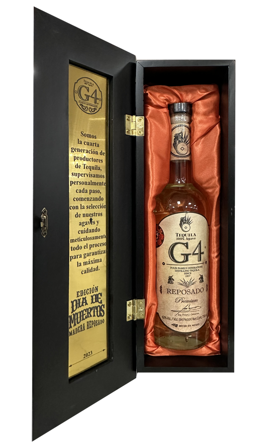 G4 TEQUILA REPOSADO PREMIUM LIMITED DIA DE MUERTOS EDITION 750ML