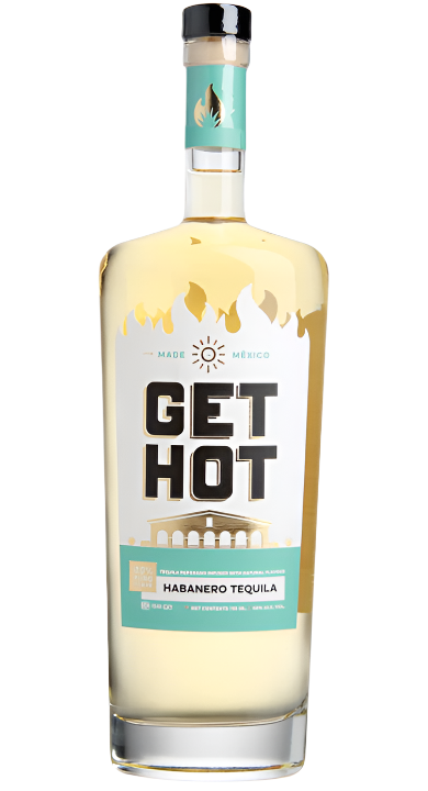 GET HOT TEQUILA REPOSADO INFUSED WITH HABANERO 750ML Spirits