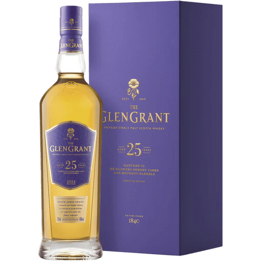 GLEN GRANT SCOTCH SINGLE MALT SPEYSIDE 25YR 750ML