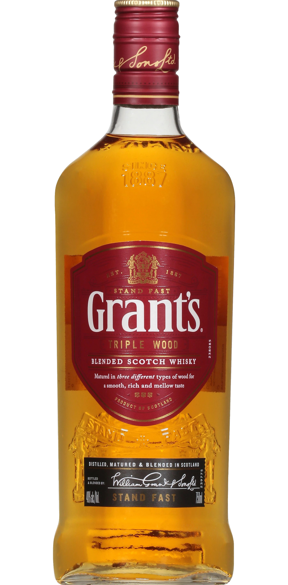 GRANTS SCOTCH BLENDED FAMILY RESERVE 750ML Spirits