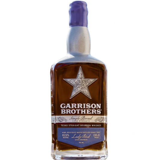 GARRISON BROTHERS BOURBON CASK STRENGTH LADY BIRD FINISHED IN COGNAC CASK TEXAS 750ML LIQ