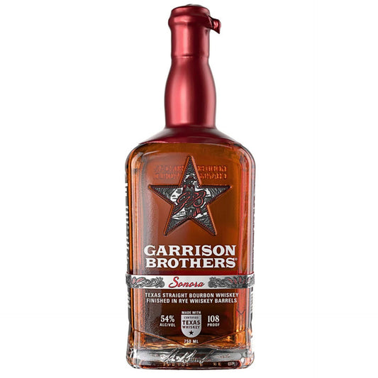 GARRISON BROTHERS BOURBON SONORA FINISHED IN RYE WHISKEY BARRELS TEXAS 750ML LIQ
