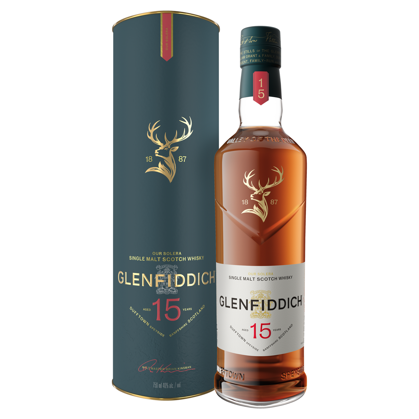GLENFIDDICH SCOTCH SINGLE MALT 15YR 750ML Spirits