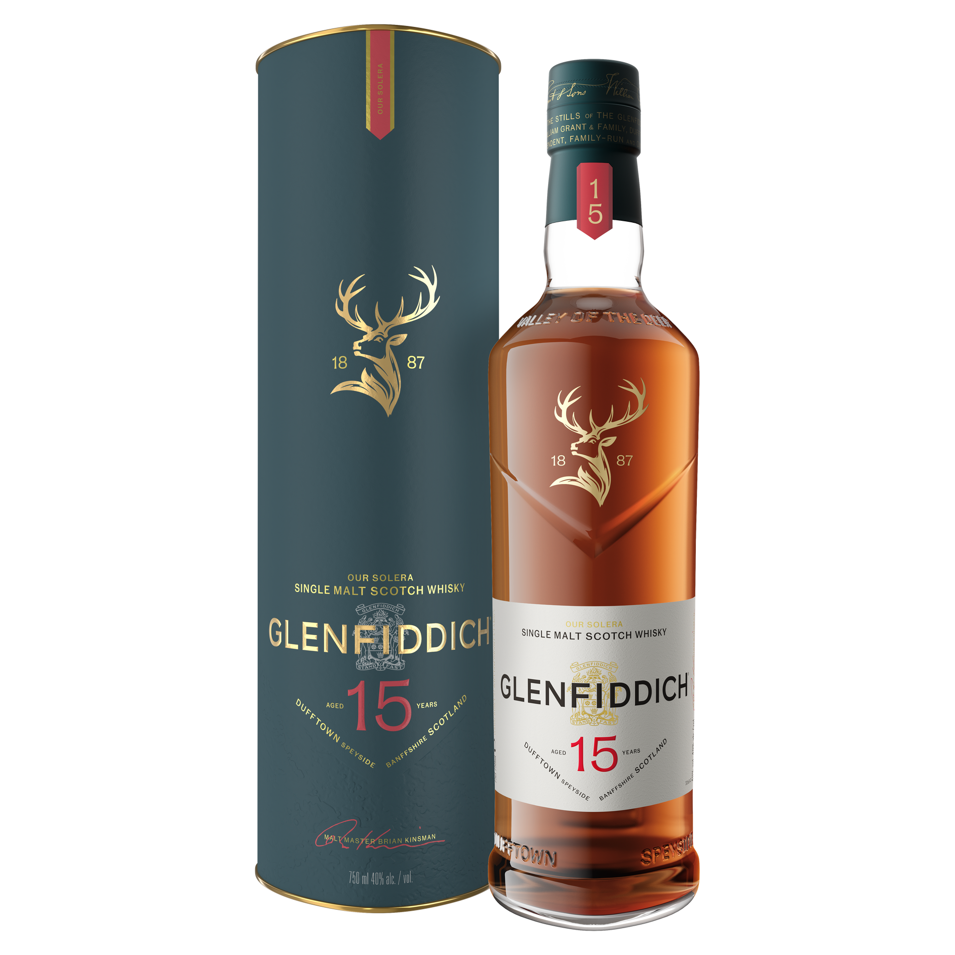 GLENFIDDICH SCOTCH SINGLE MALT 15YR 750ML Spirits