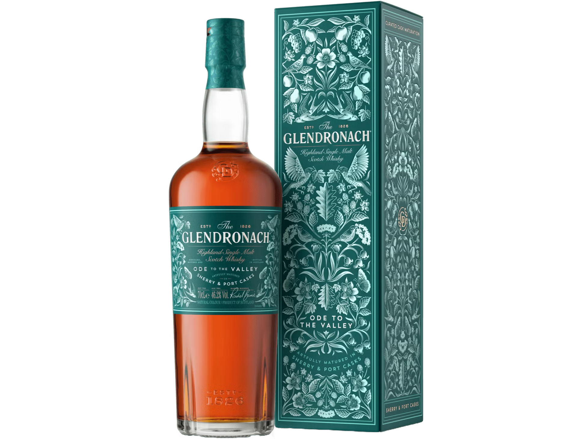 GLENDRONACH SCOTCH ODE TO THE VALLEY SINGLE MALT 700ML LIQ