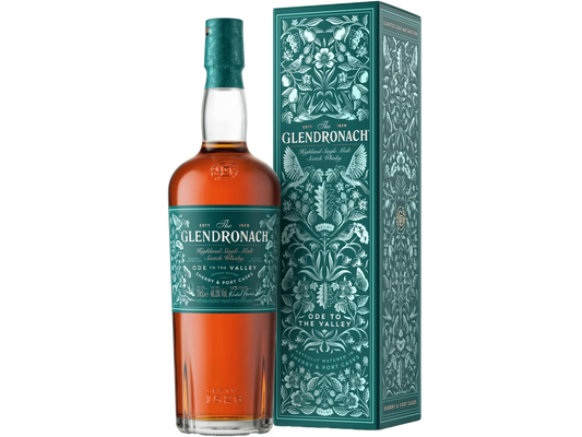 GLENDRONACH SCOTCH ODE TO THE VALLEY SINGLE MALT 700ML LIQ