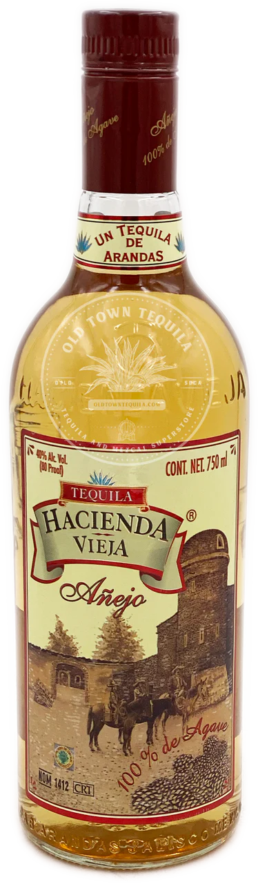 HACIENDA VIEJA TEQUILA ANEJO 750ML LIQ