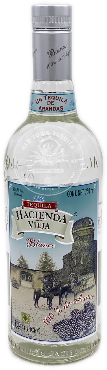 HACIENDA VIEJA TEQUILA BLANCO 750ML LIQ