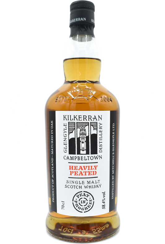 KILKERRAN SCOTCH SINGLE MALT HEAVILY PEATED BATCH 8 750ML