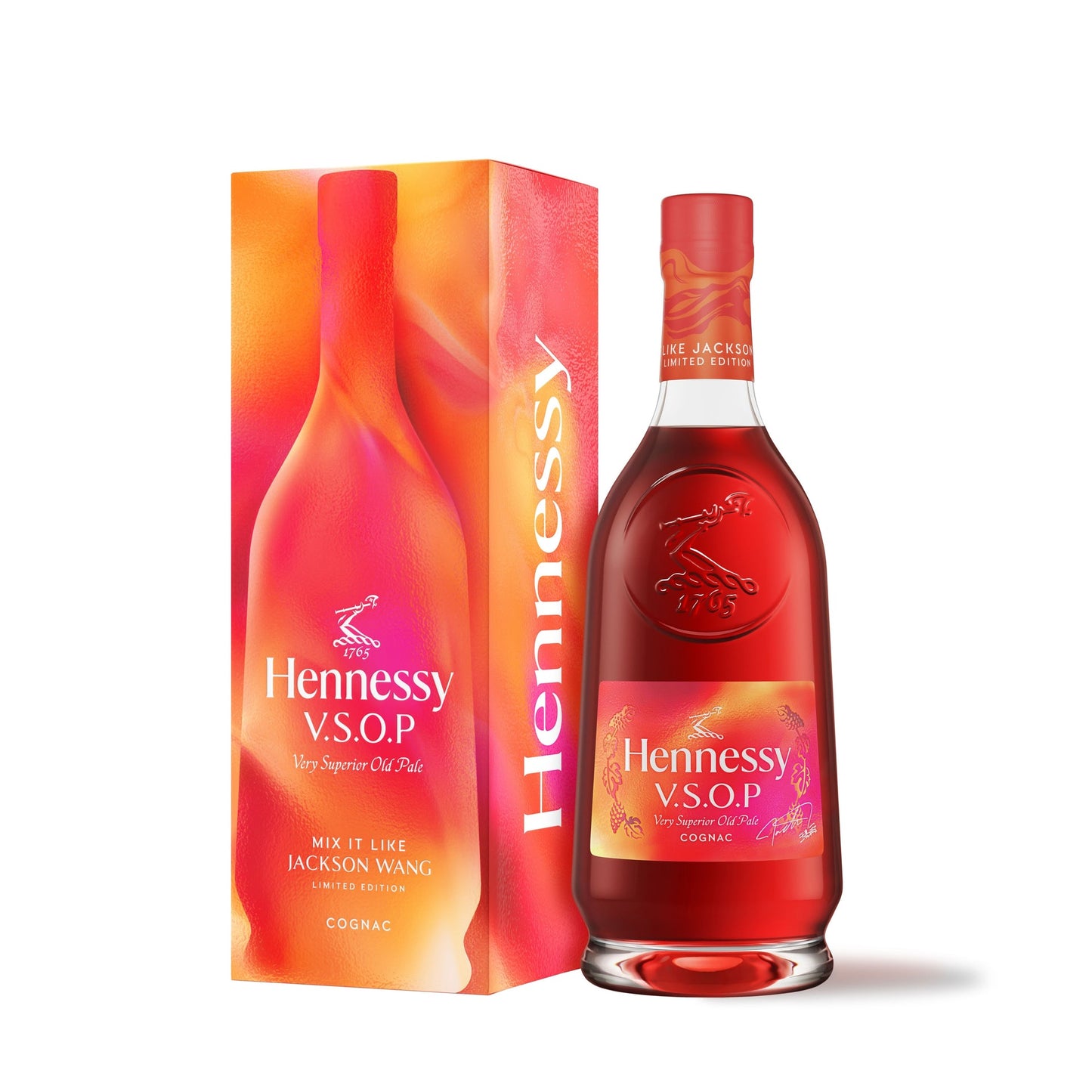 HENNESSY COGNAC VSOP LIMITED JACKSON WANG EDITION FRANCE 750ML LIQ