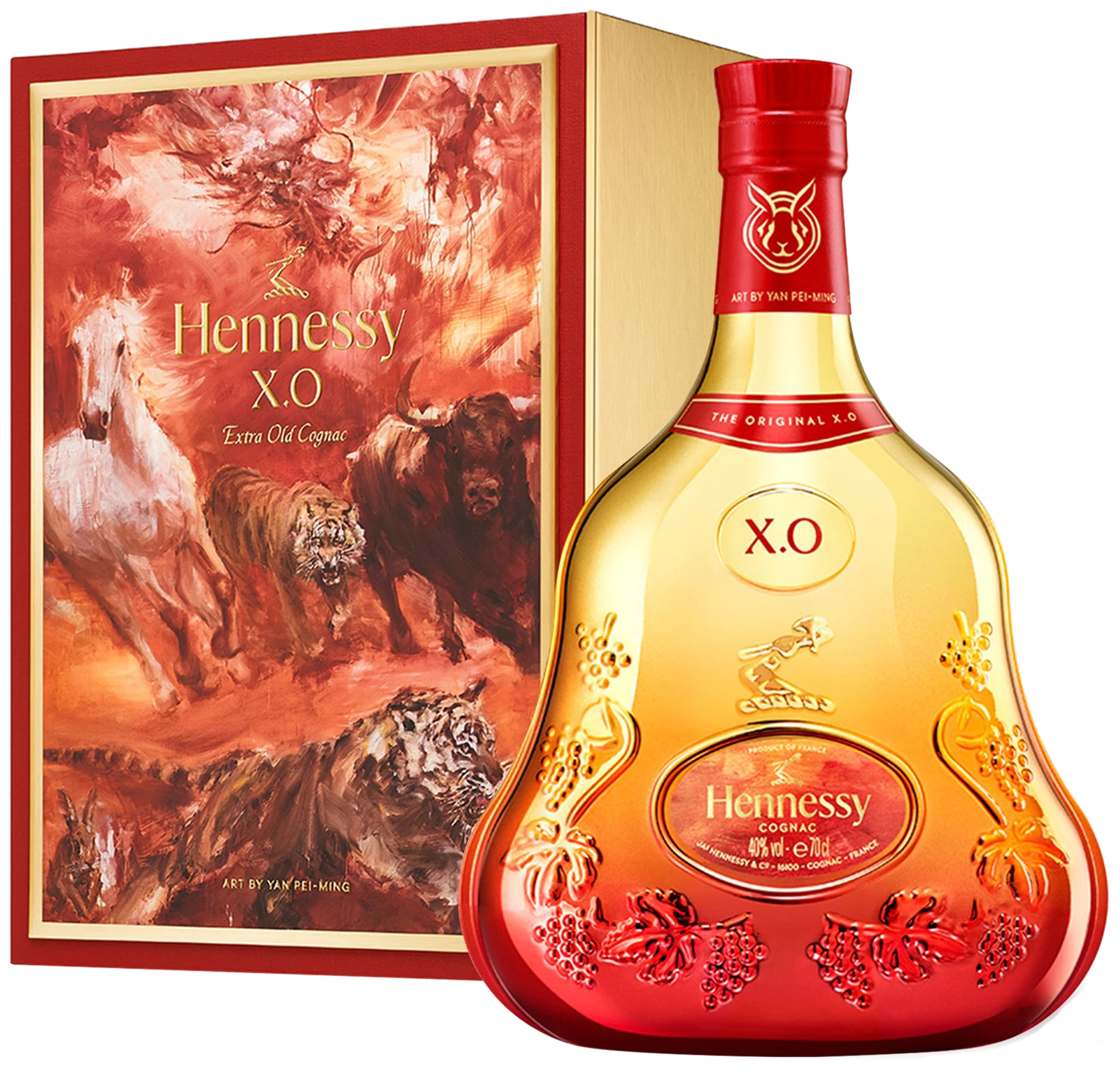 HENNESSY COGNAC XO LUNAR NEW YEAR 2023 FRANCE 750ML (SHIPPING ONLY) LIQ