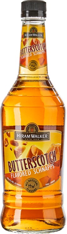 H WALKER BUTTERSCOTCH SCHNAPPS 750ML Spirits