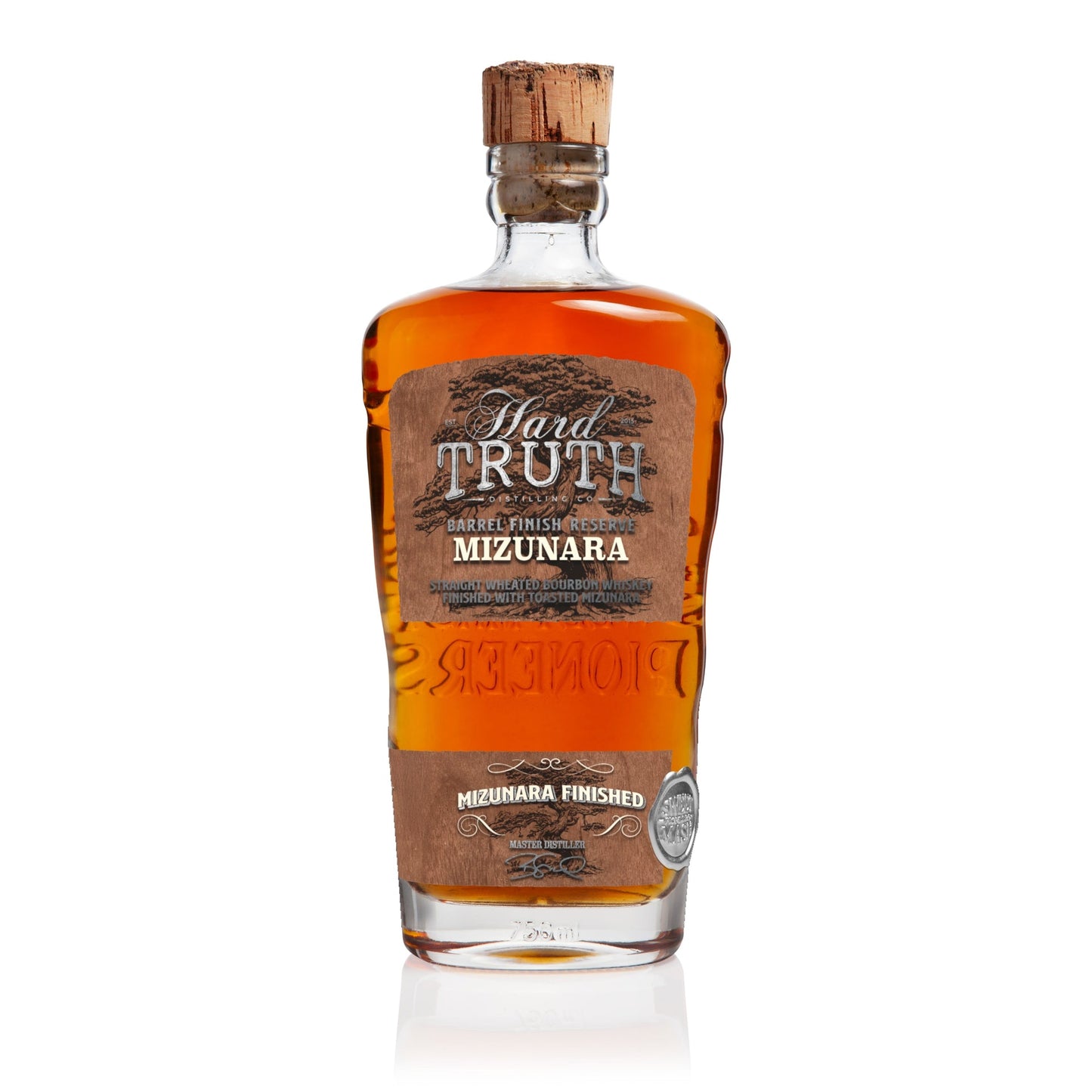 HARD TRUTH BOURBON WHEATED MIZUNARA BARREL FINISH RESERVE INDIANA 750ML LIQ