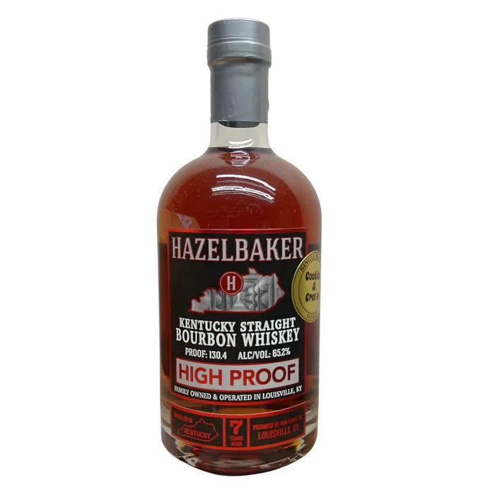 HAZELBAKER BOURBON HIGH PROOF COOKIES & CREAM SINGLE BARREL SELECT KENTUCKY 7YR 750ML LIQ