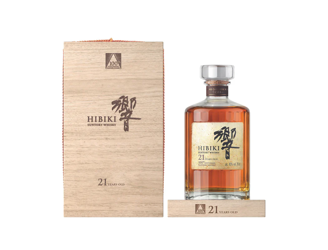 SUNTORY HIBIKI WHISKY JAPANESE 21YR 100TH ANNIVERSARY 750ML LIQ