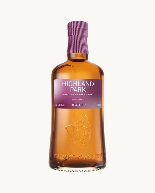 HIGHLAND PARK SCOTCH SINGLE MALT HEATHER CASK STRENGTH ORKNEY 750ML LIQ