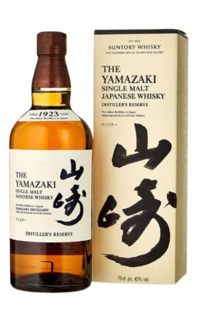 YAMAZAKI WHISKY SINGLE MALT DISTILLERS RESERVE JAPANESE 750ML