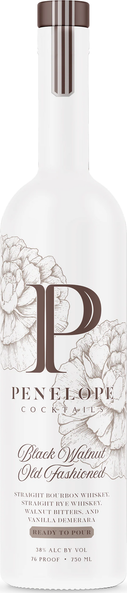 PENELOPE WHISKEY BLACK WALNUT OLD FASHIONED COCKTAIL 750ML LIQ