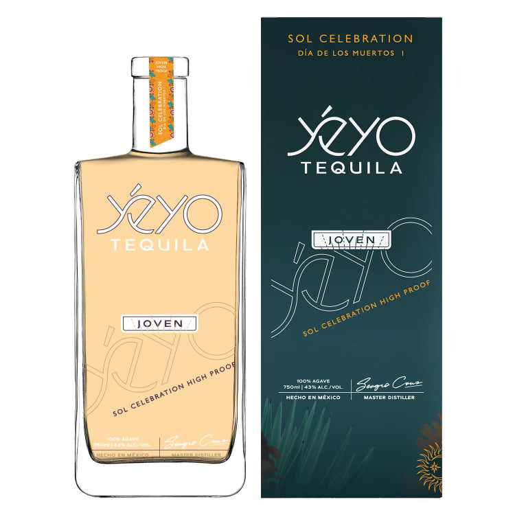 YEYO TEQUILA JOVEN HIGH PROOF SOL CELEBRATION 750ML