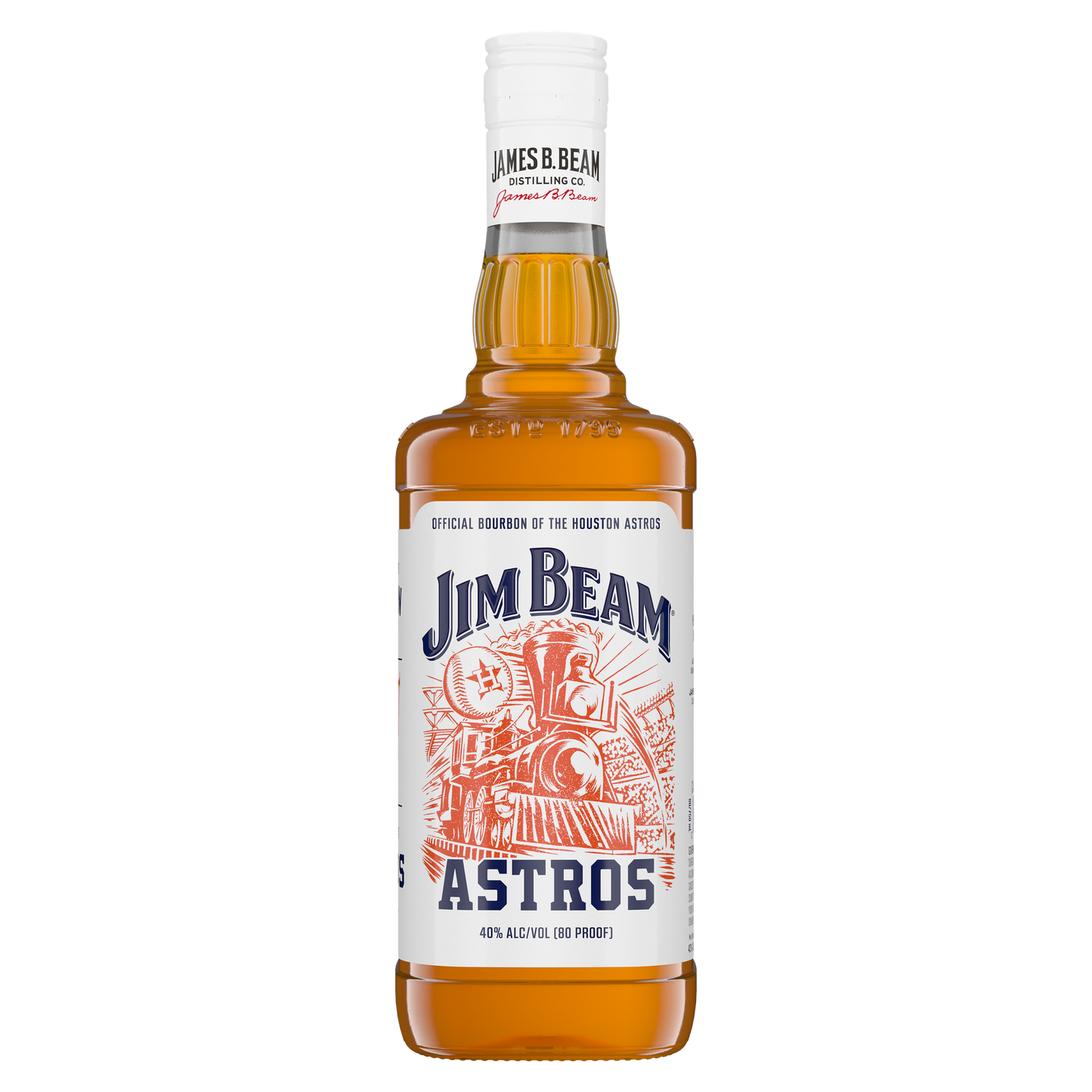 JIM BEAM BOURBON STRAIGHT LIMITED HOUSTON ASTROS EDITION KENTUCKY 750ML LIQ