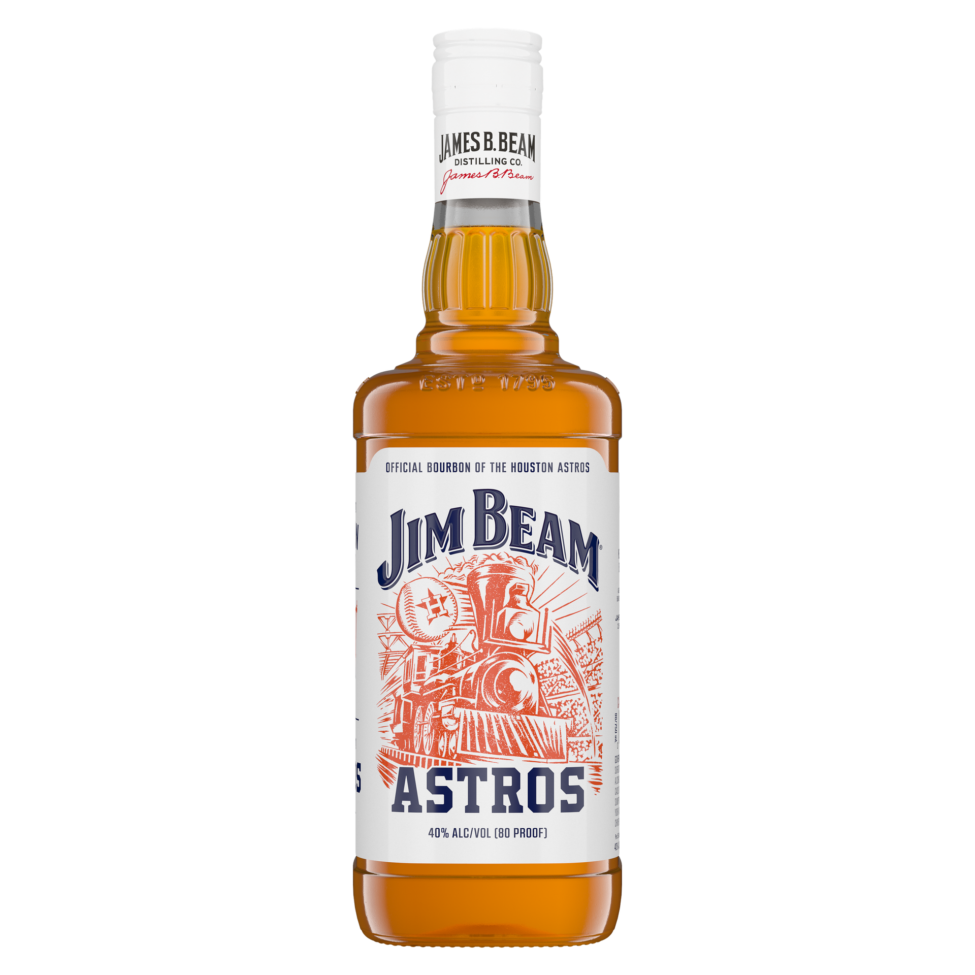 JIM BEAM BOURBON STRAIGHT LIMITED HOUSTON ASTROS EDITION KENTUCKY 750ML LIQ