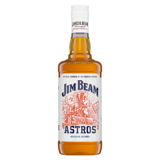JIM BEAM BOURBON STRAIGHT LIMITED HOUSTON ASTROS EDITION KENTUCKY 750ML LIQ