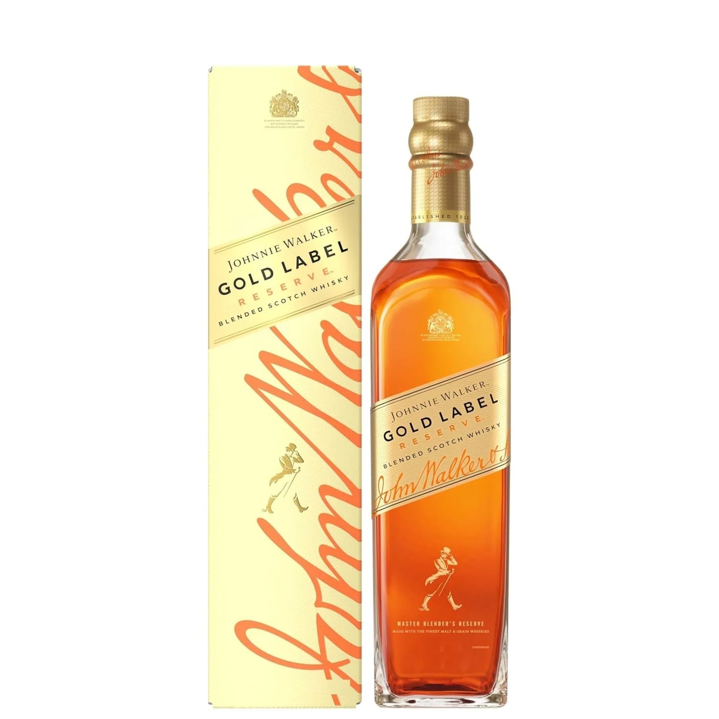 JOHNNIE WALKER SCOTCH BLENDED GOLD LABEL RESERVE 750ML Spirits