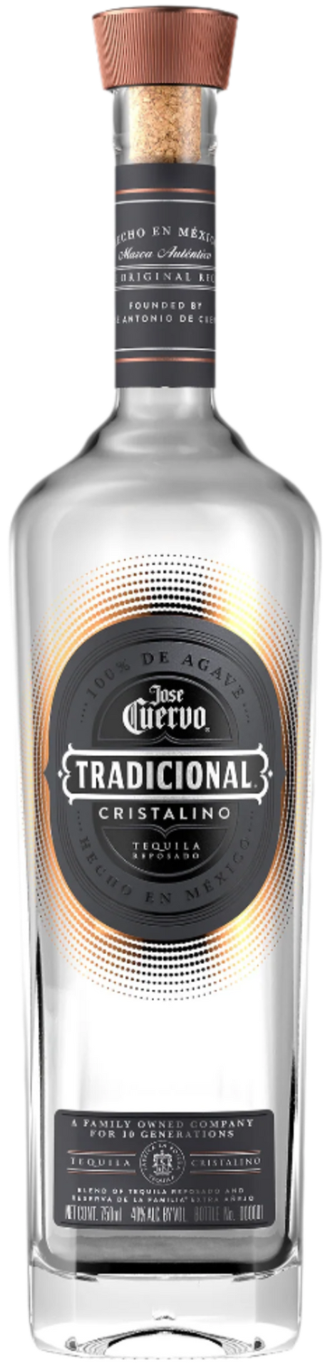 JOSE CUERVO TRADICIONAL TEQUILA CRISTALINO 750ML Spirits