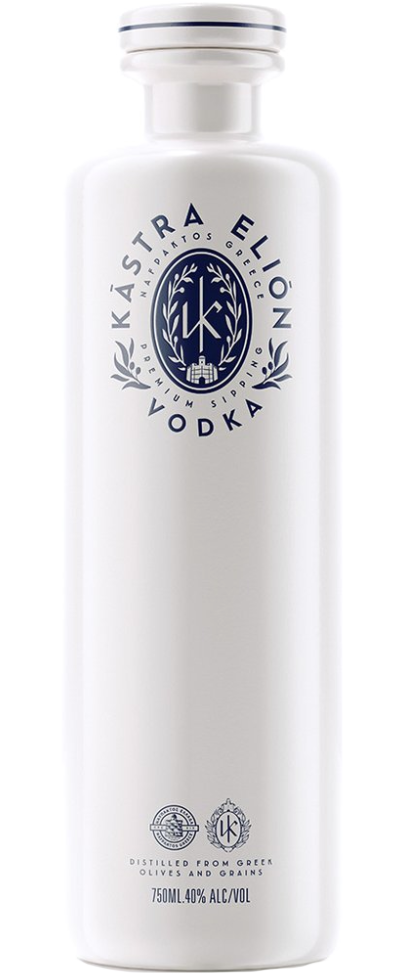 KASTRA ELION VODKA PREMIUM SIPPING GREECE 750ML