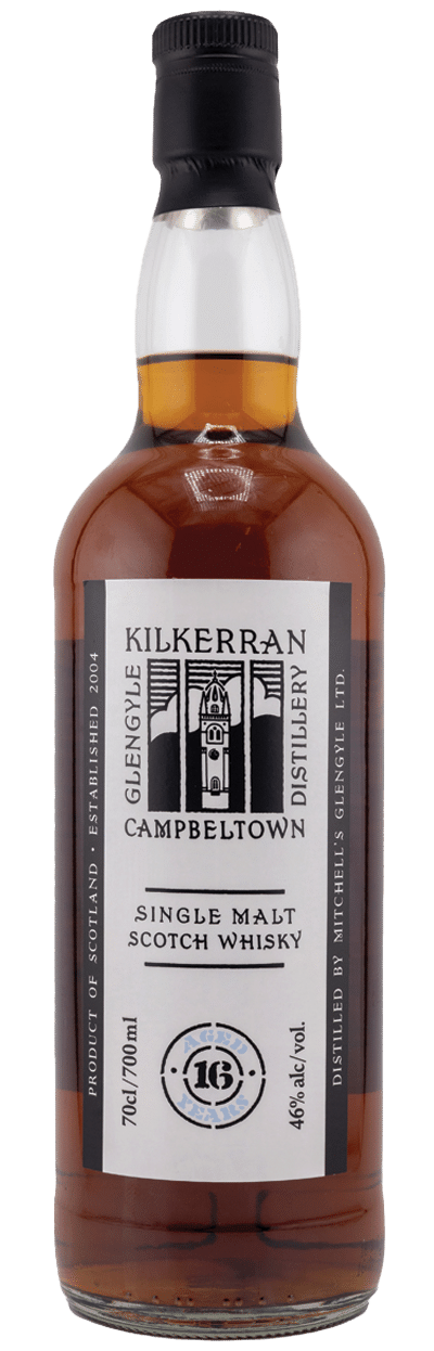 KILKERRAN SCOTCH SINGLE MALT 16YR CAMPBELTOWN 750ML Spirits