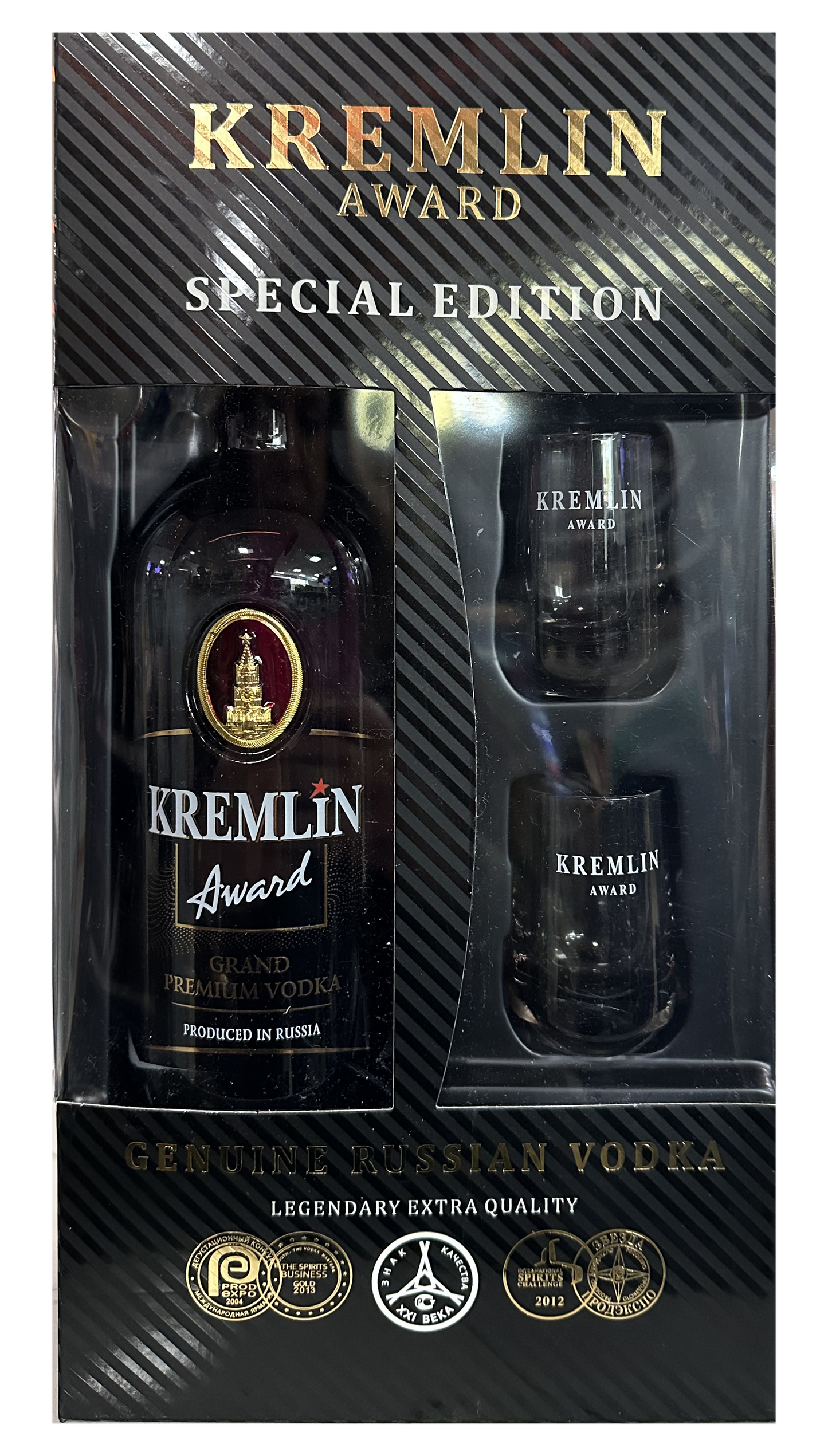 KREMLIN AWARD VODKA GRAND PREMIUM RUSSIAN 750ML