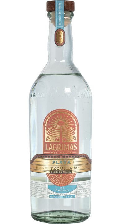 LAGRIMAS EL SABINO TEQUILA PLATA 750ML LIQ