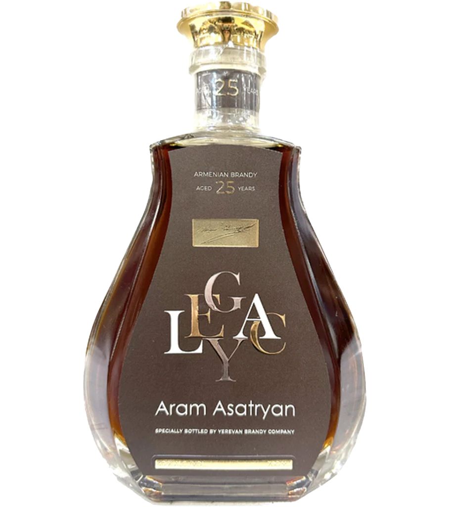 LEGACY BY ARAM ASATRYAN BRANDY ARMENIA 25YR 700ML LIQ