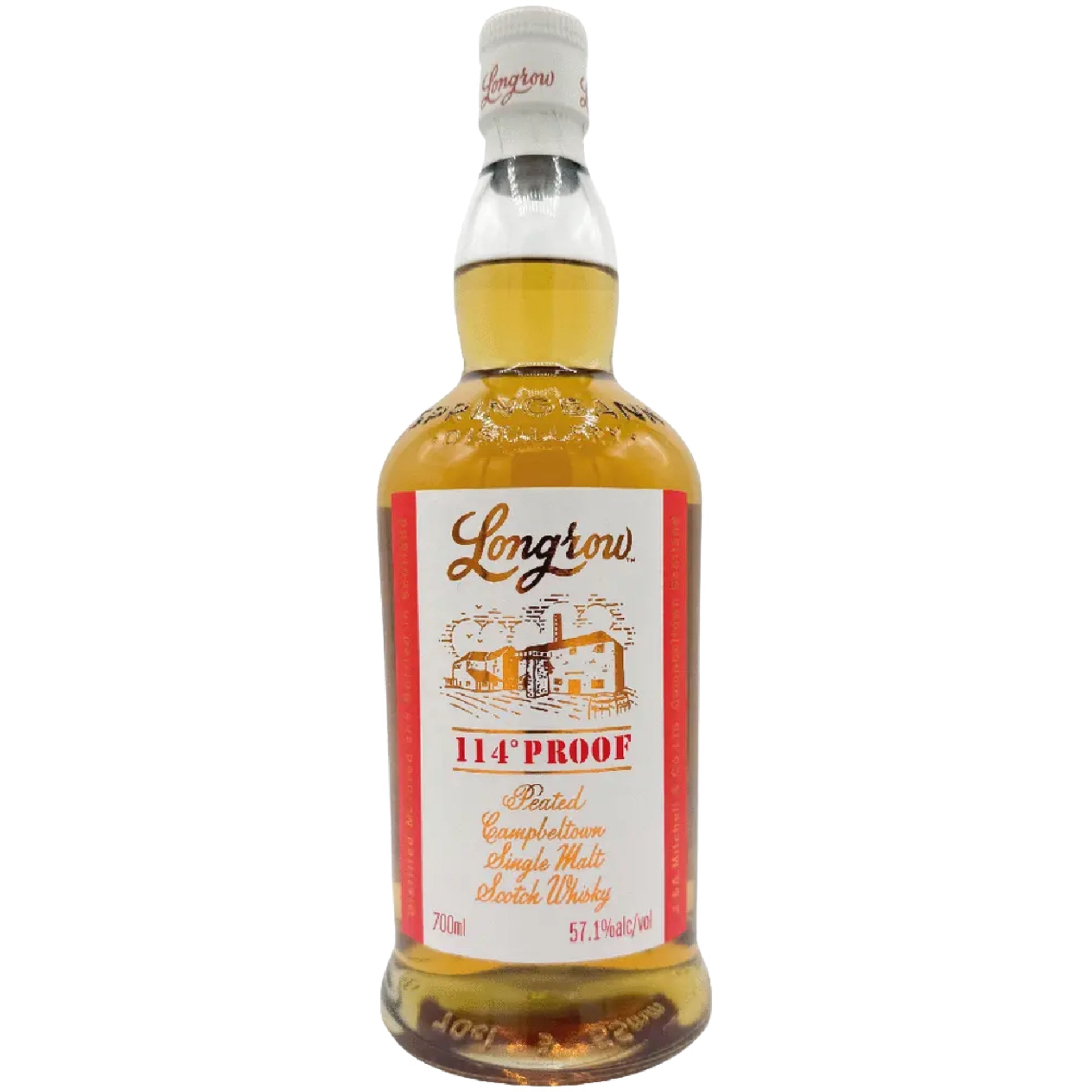 LONGROW SCOTCH SINGLE MALT PEATED CAMPBELTOWN 114PF 700ML LIQ