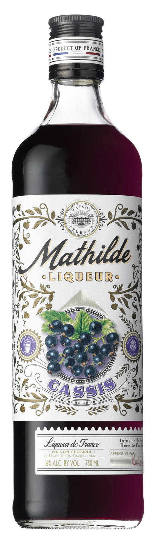 MATHILDE LIQUEUR CASSIS ORIGINAL 750ML Spirits