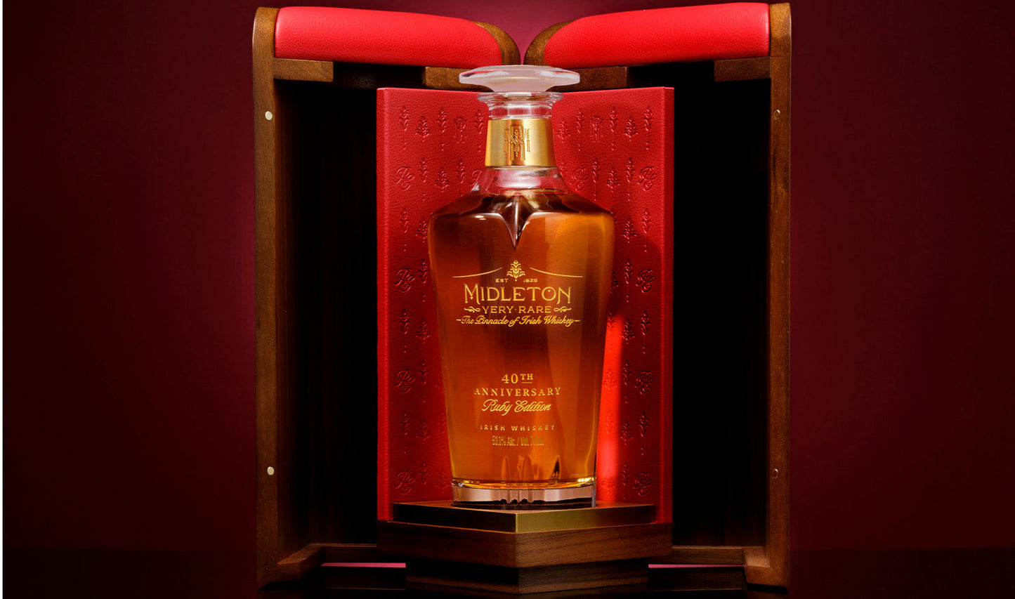 MIDLETON WHISKEY VERY RARE 40TH ANNIVERSARY LIMITED RUBY EDITION IRISH 700ML