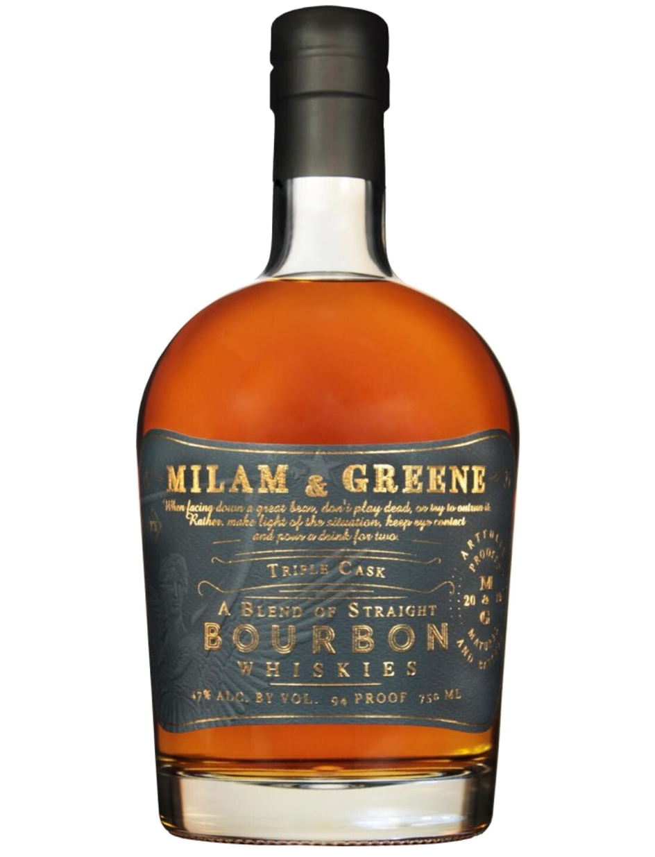 MILAM & GREENE BOURBON TRIPLE CASK TEXAS 750ML LIQ