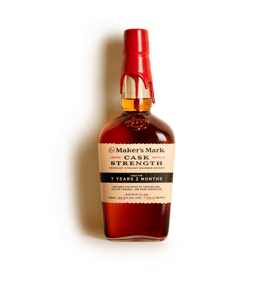 MAKERS MARK BOURBON CASK STRENGTH LIMITED BOTTLING KENTUCKY 7YR 750ML LIQ